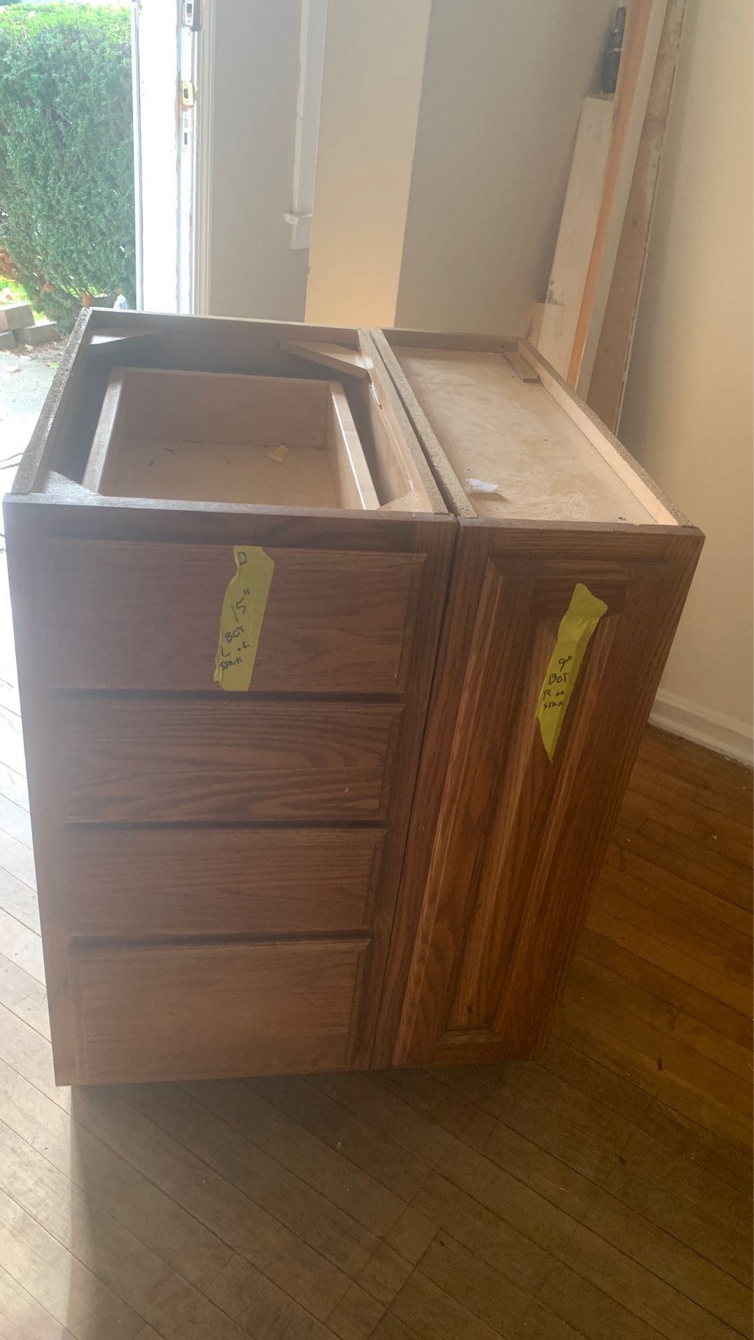 Kitchen cabinets- kraftmaid with countertop