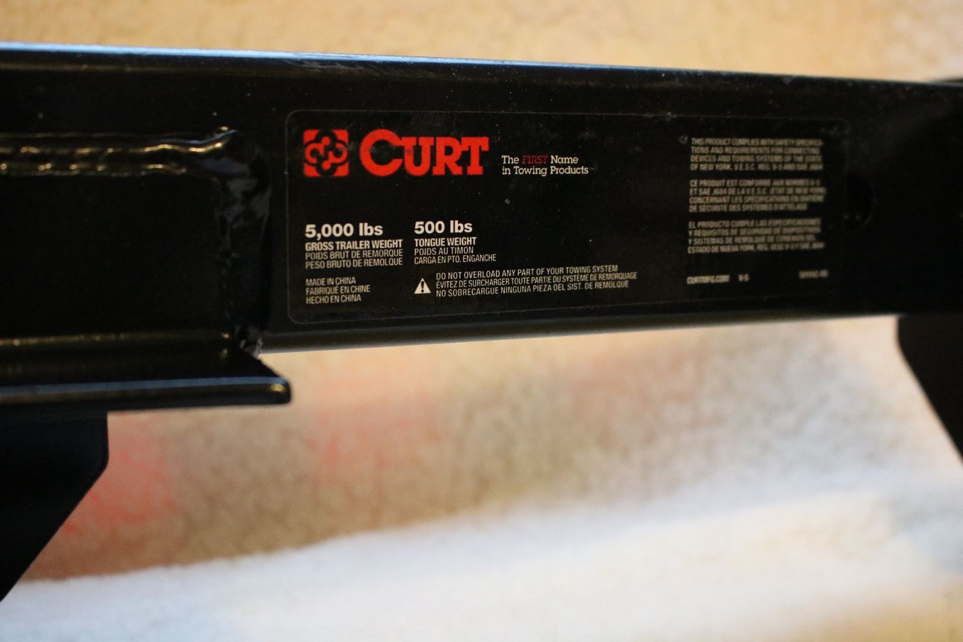 Curt Trailer Hitch - Model 13900