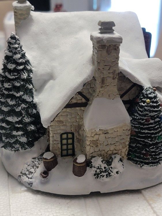 Illuminated Christmas Village