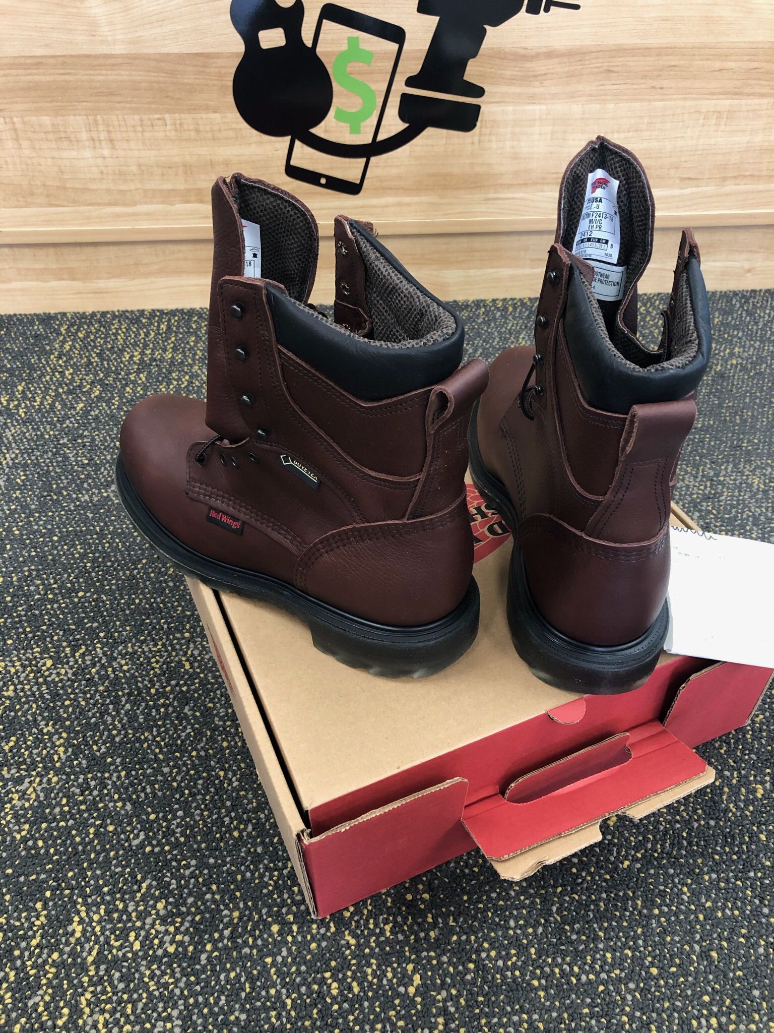 Red Wing Supersole 2.0 Men’s 8” Waterproof Safety Toe Work Boots