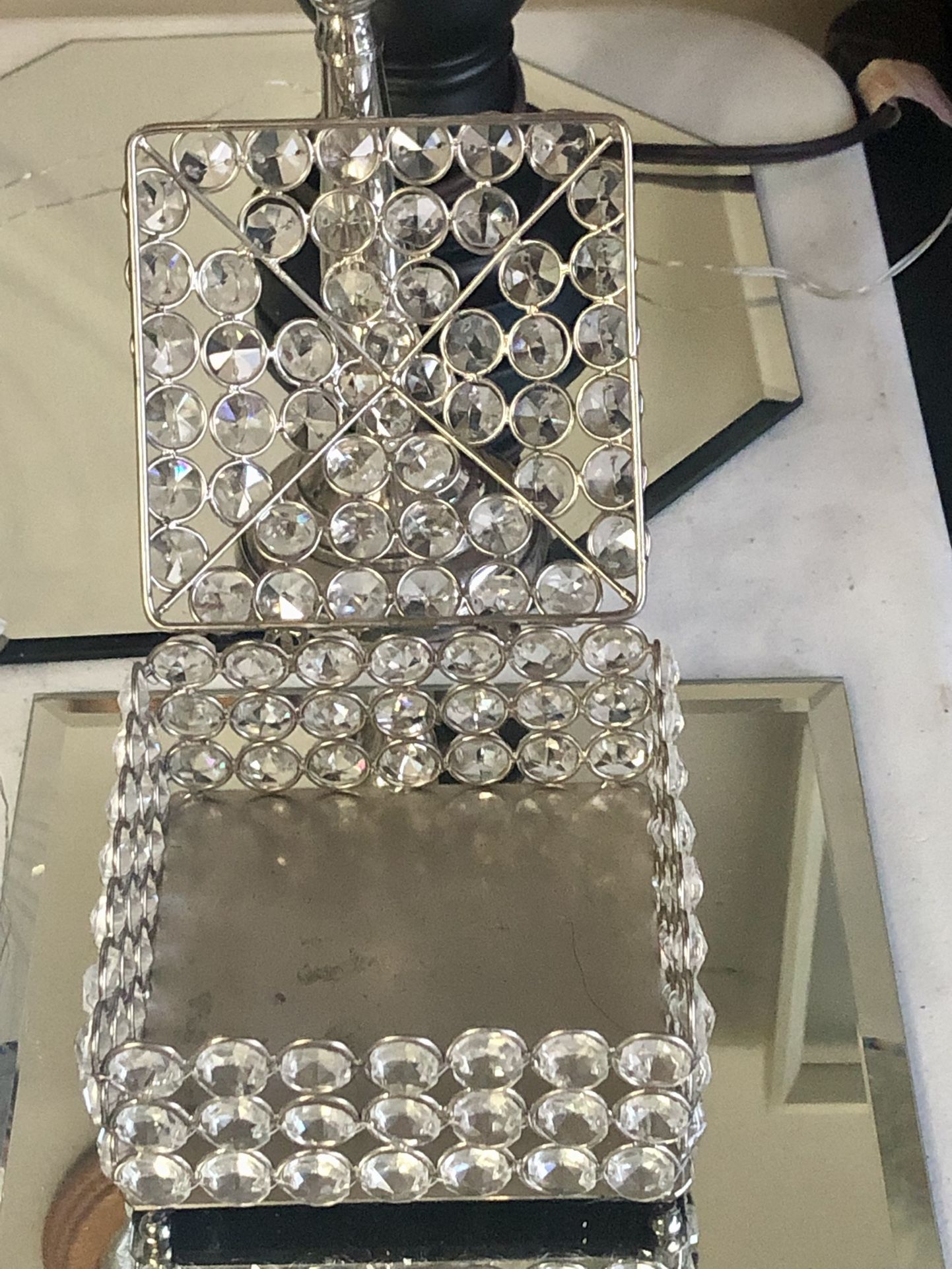 Crystal Jewelry Box 5”