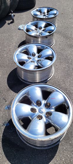 4-Size 20 Inch Dodge Rims With 4  4 mitchelin tires tires T - T - 275/65R20 126/123R Thumbnail