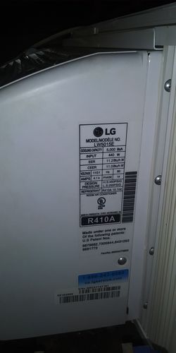 LG 5,000 BTU WINDOW AIR CONDITIONER UNIT IN EXCELLENT CONDITION Thumbnail