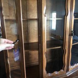 China Cabinet with Drawers Thumbnail