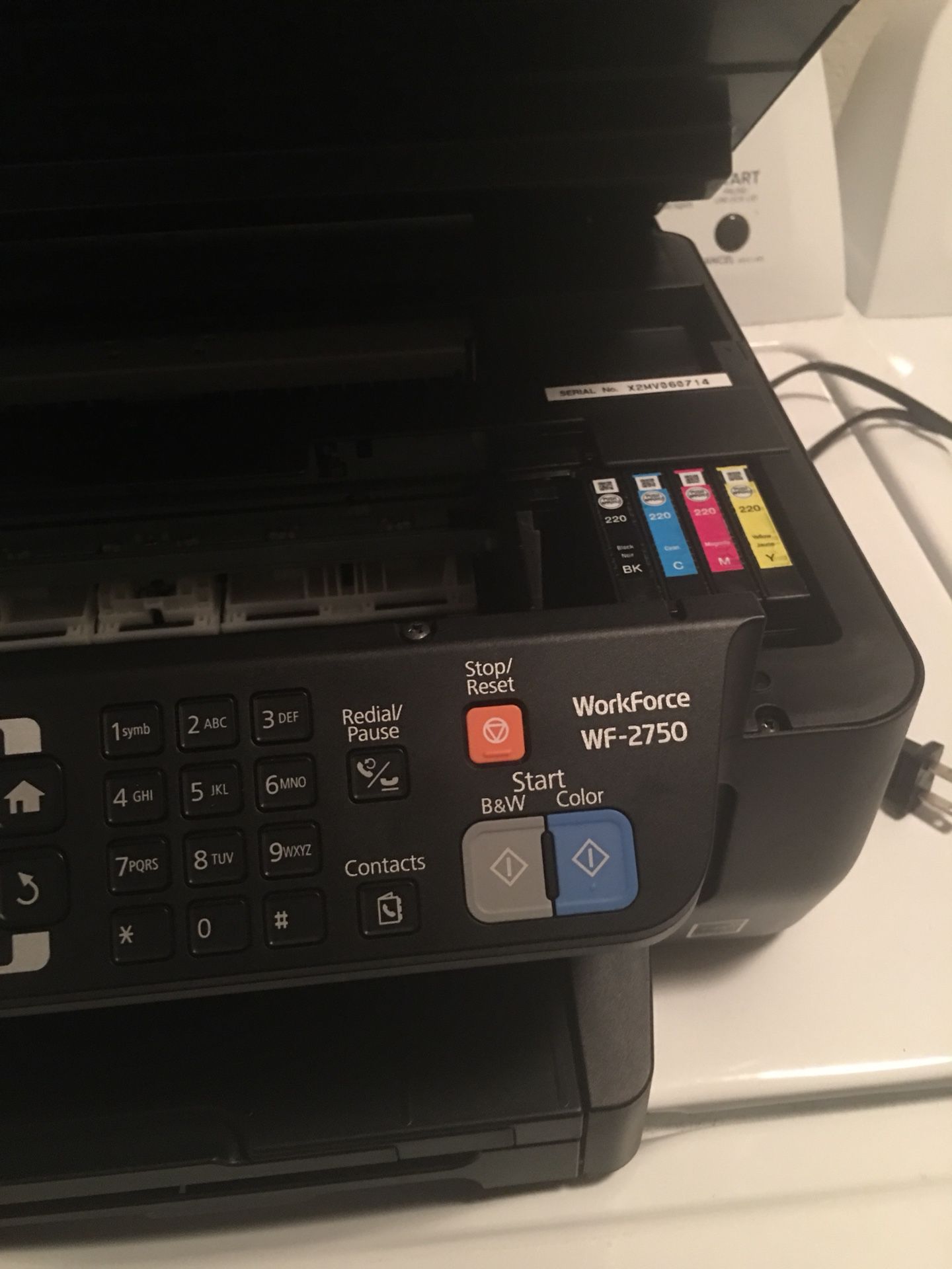 Epson Workforce Wf 2750 All In One Wireless Color Printercopierscannerfax Machine For Sale In 9302