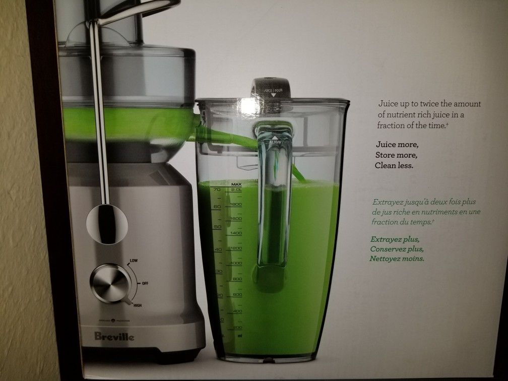 Breville Juicer Juice Fountain Brand New Never Used