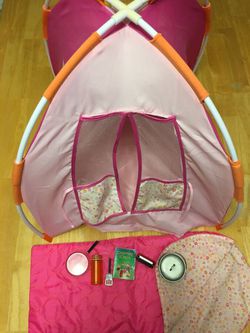 Camping Tent for 18” Dolls Thumbnail