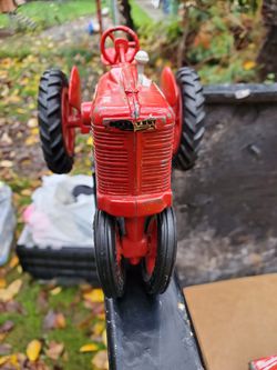 Farmall Collectible Red Metal Tractor Thumbnail