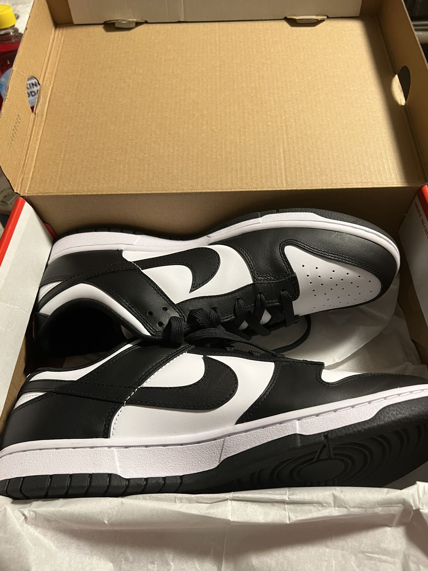 Low Dunks (Black And White)