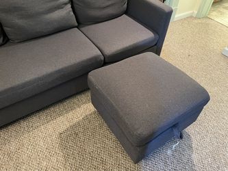 Grey Sectional Couch Thumbnail