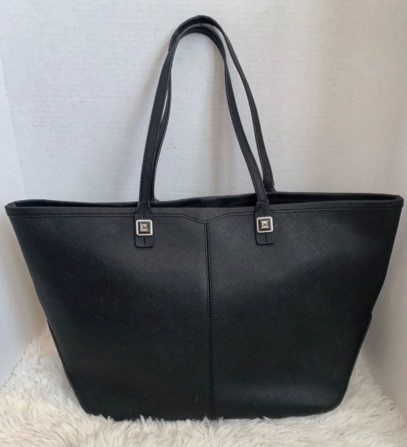 Rebecca Minkoff Black Leather Tote Bag