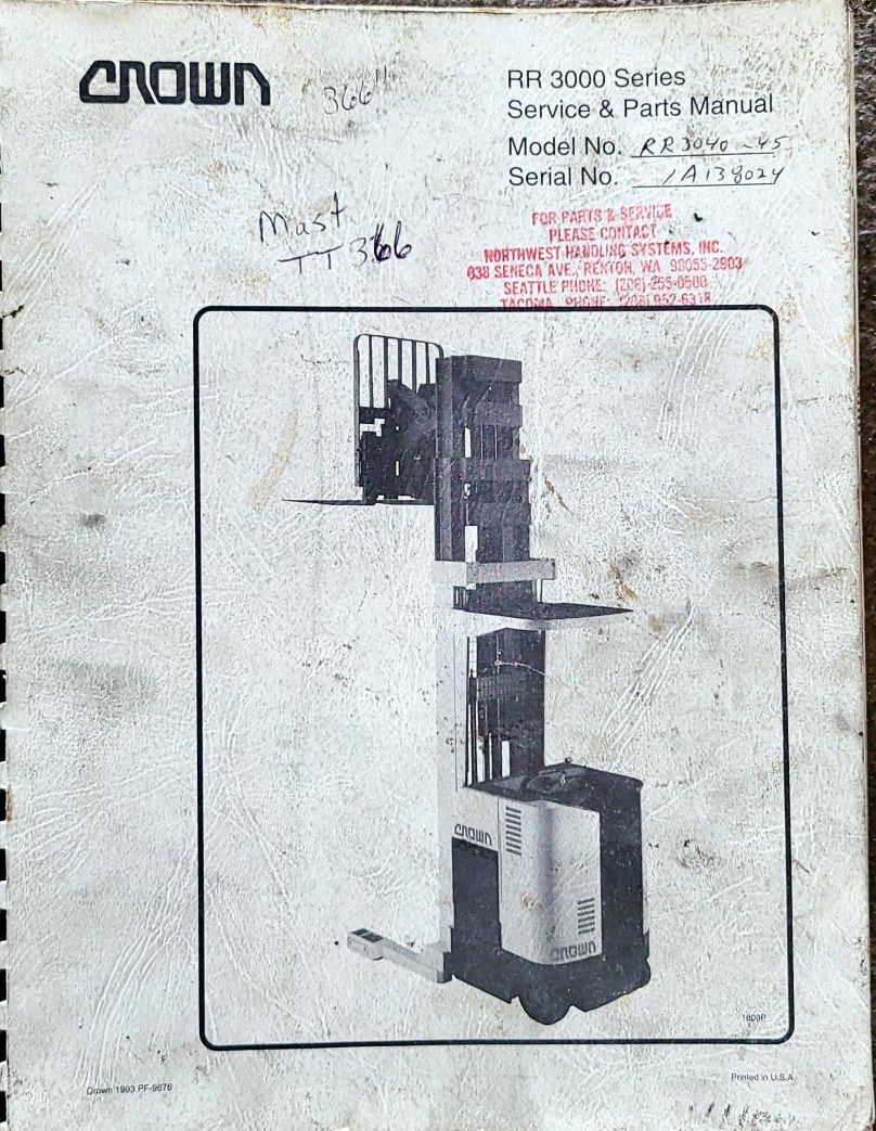 Crown Electric Forklift