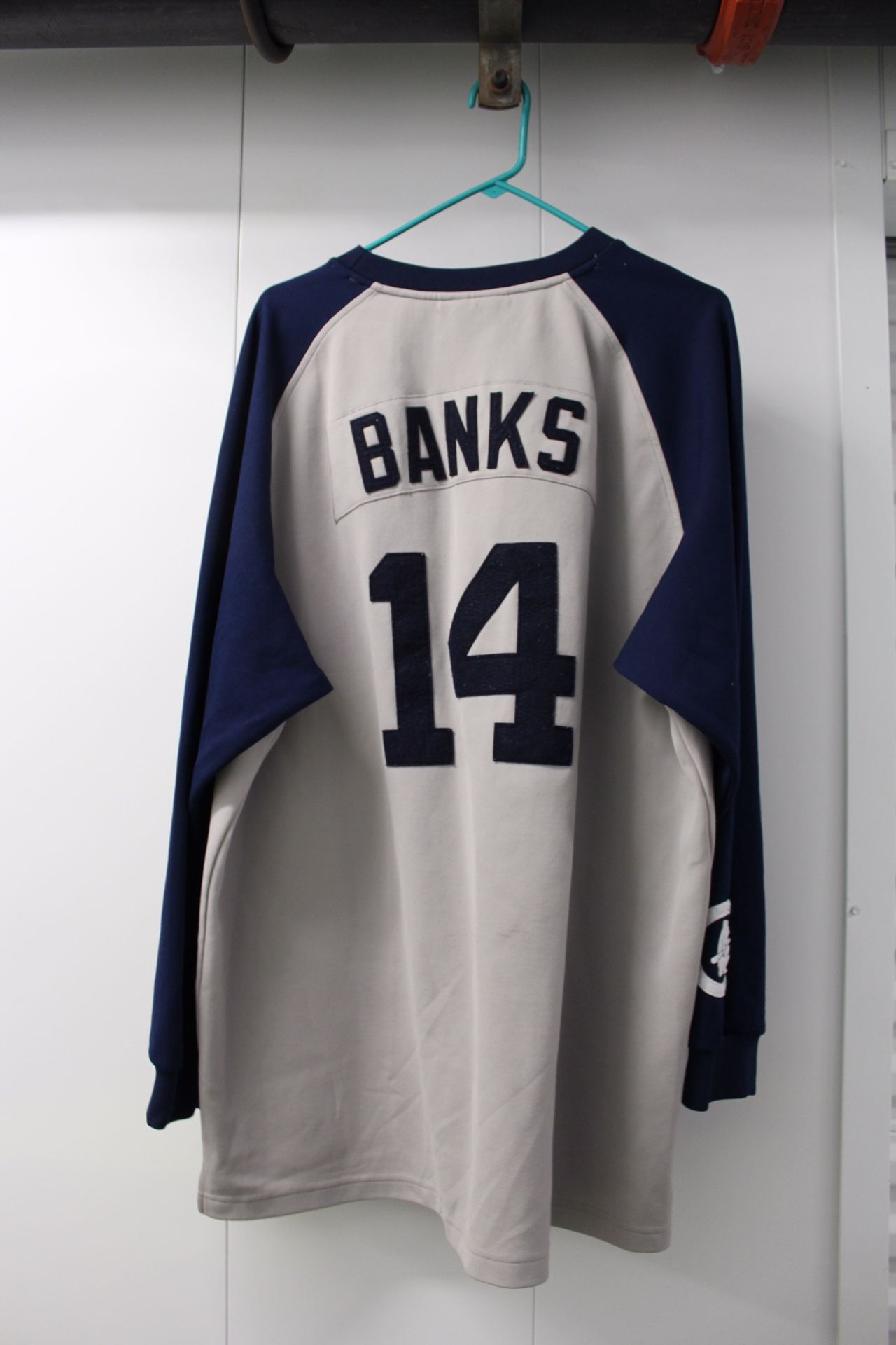 Nike Ernie Banks Vintage Cooperstown Collection Chicago Cubs Jersey XXL 2XL