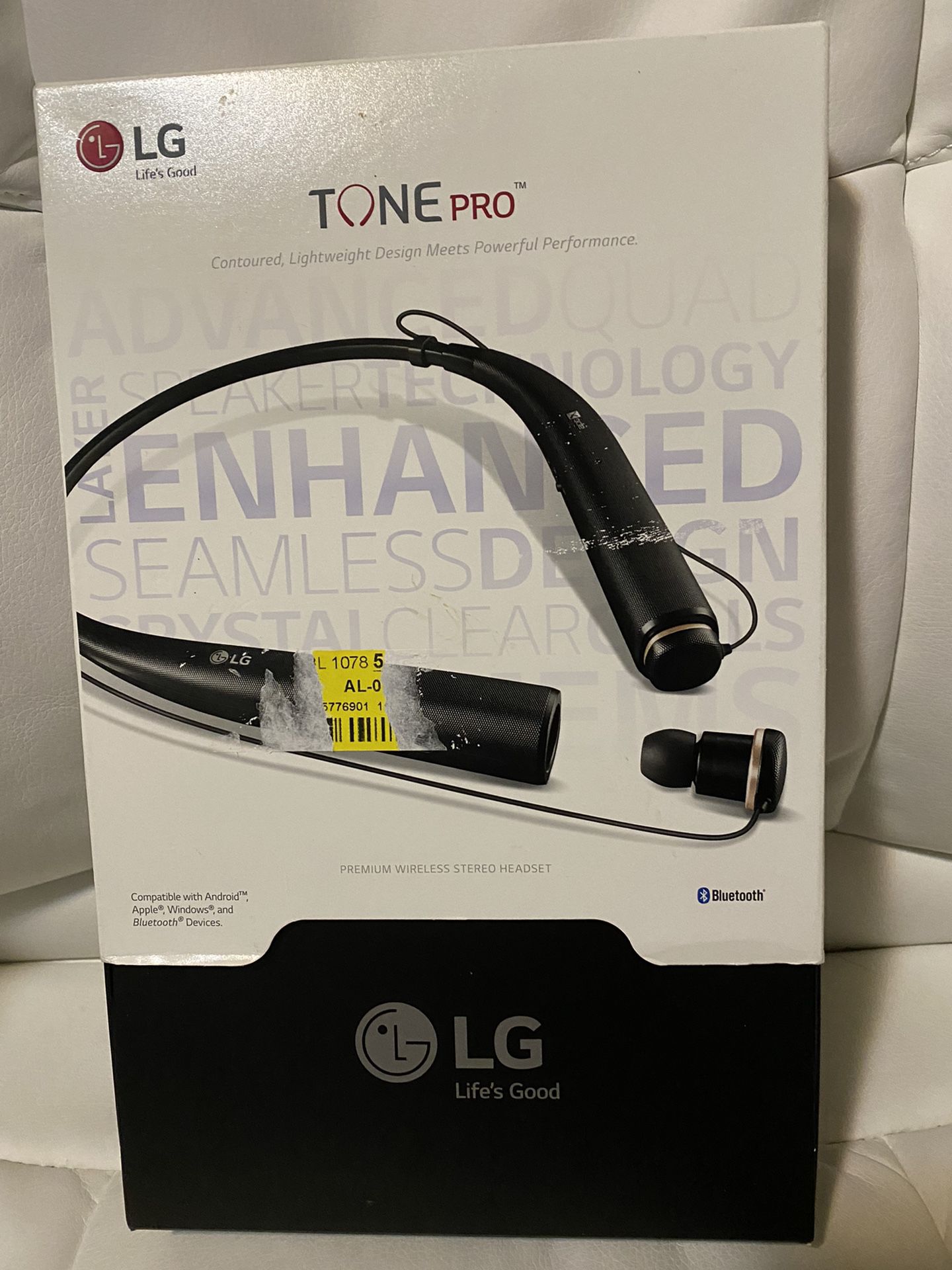 LG Tone Pro Bluetooth Ear Buds Wireless Earphones Headset