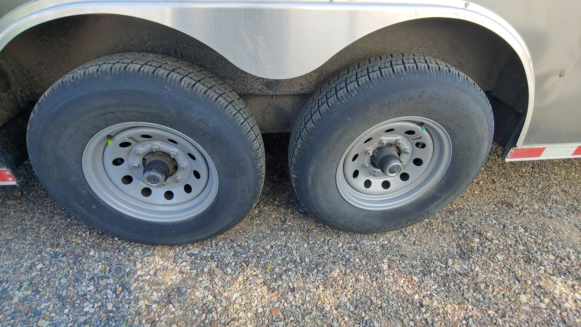 2019 28’ V-Nose Rock Solid Cargo Trailer