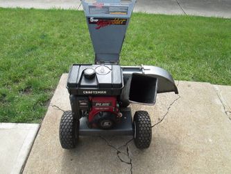 craftsman 5hp shredder