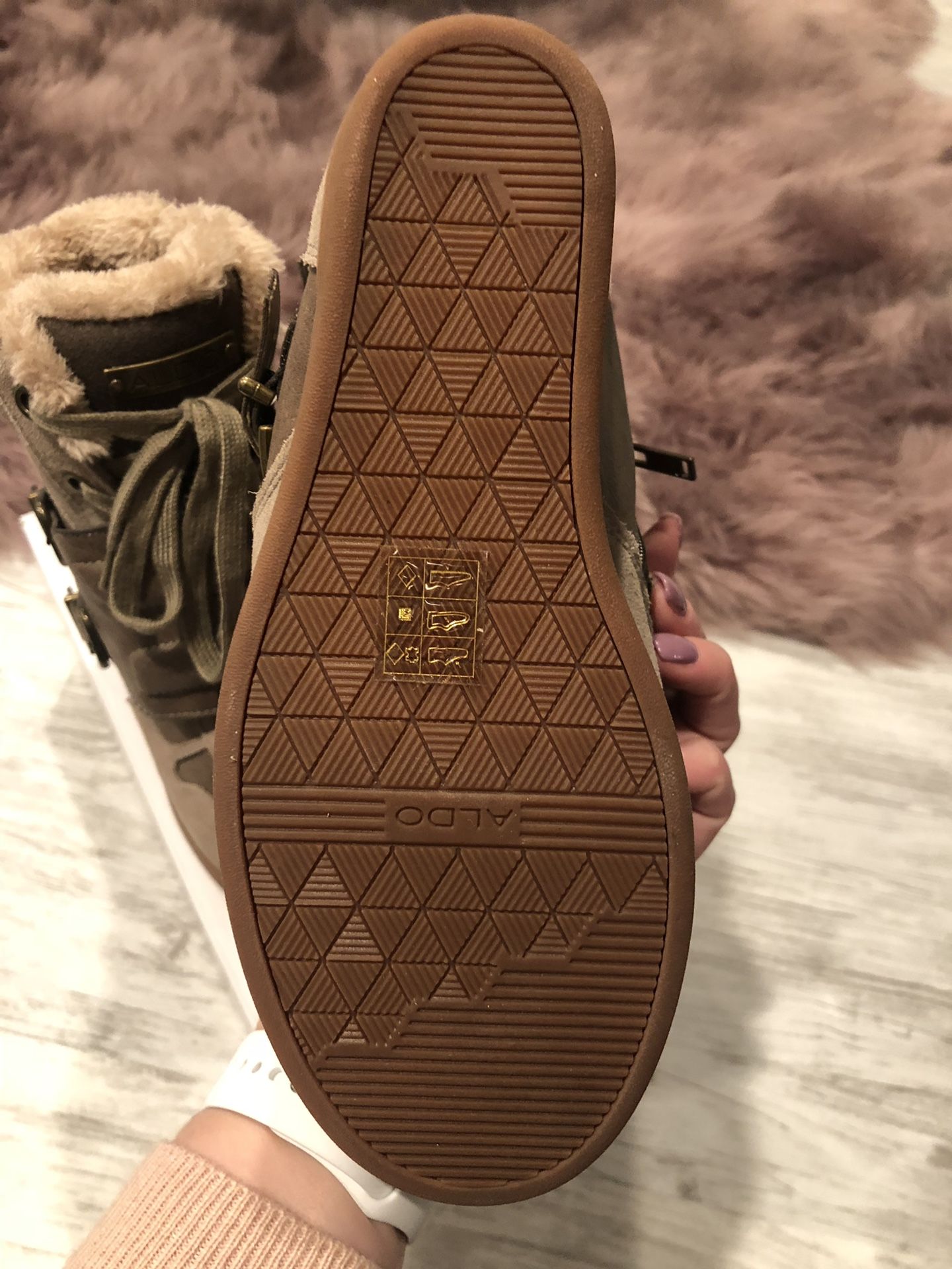 Brand NEW ALDO wedged boots!