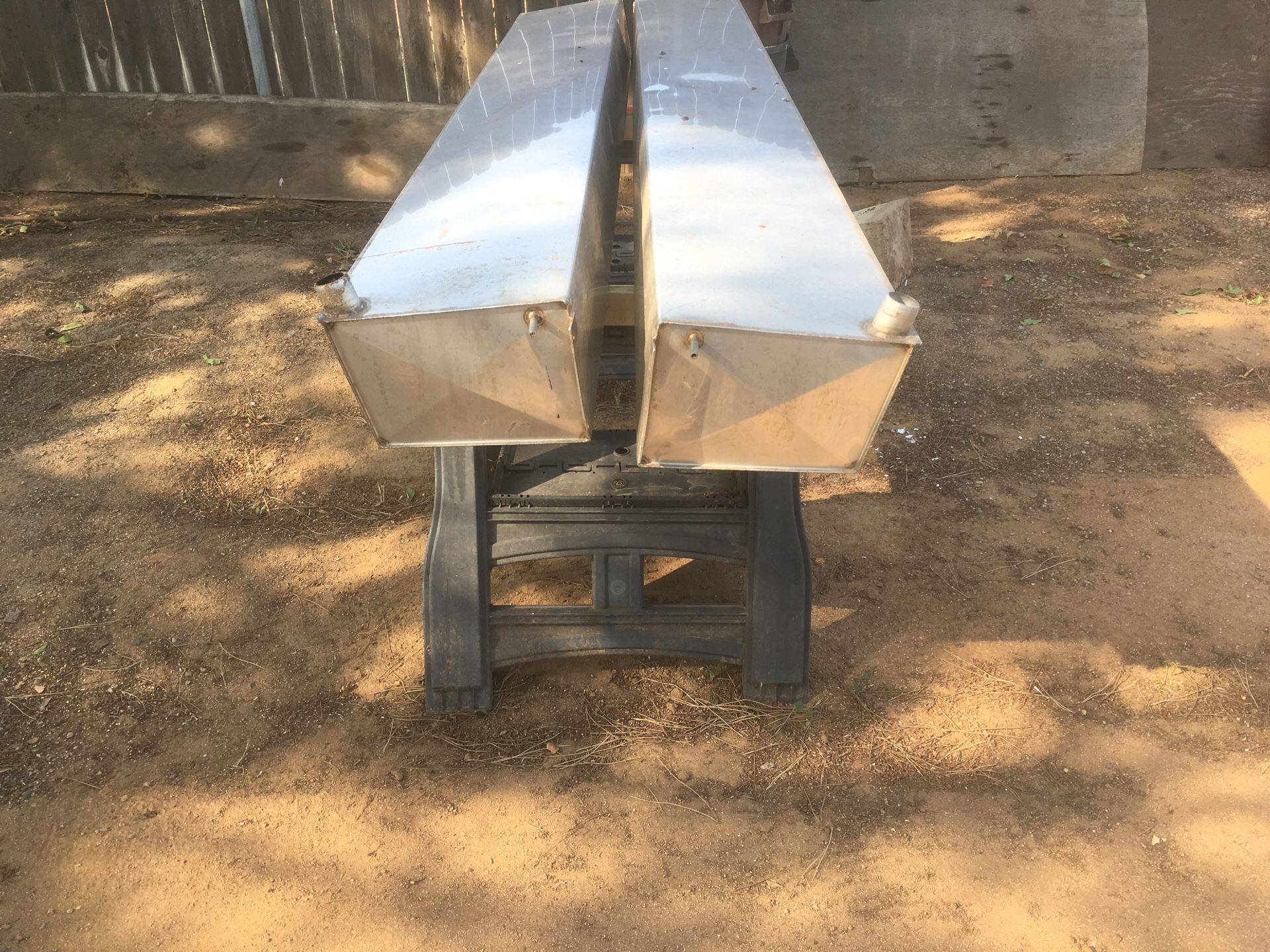 Stainless miniday vdrive jet boat fuel tanks for Sale in Fallbrook, CA