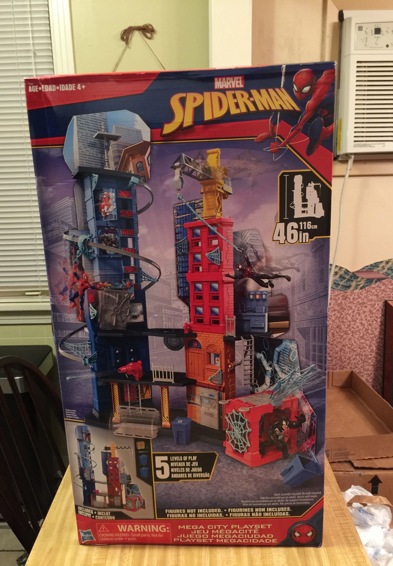 Spider-man mega city play set