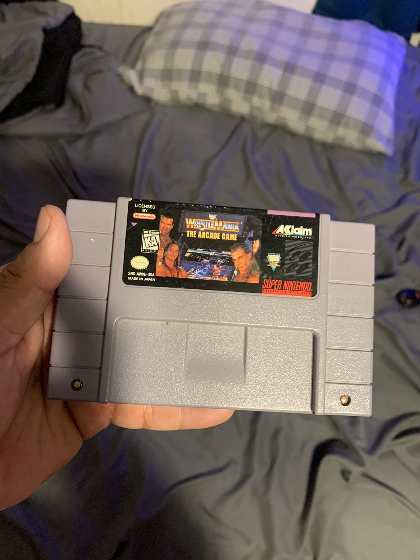 WrestleMania The Arcade Game . Super Nintendo