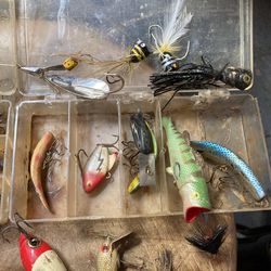 Vintage Fishing Lures And Flies Best offer Thumbnail