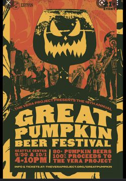 2 Tickets To The Great Pumpkin Beer Festival  Thumbnail