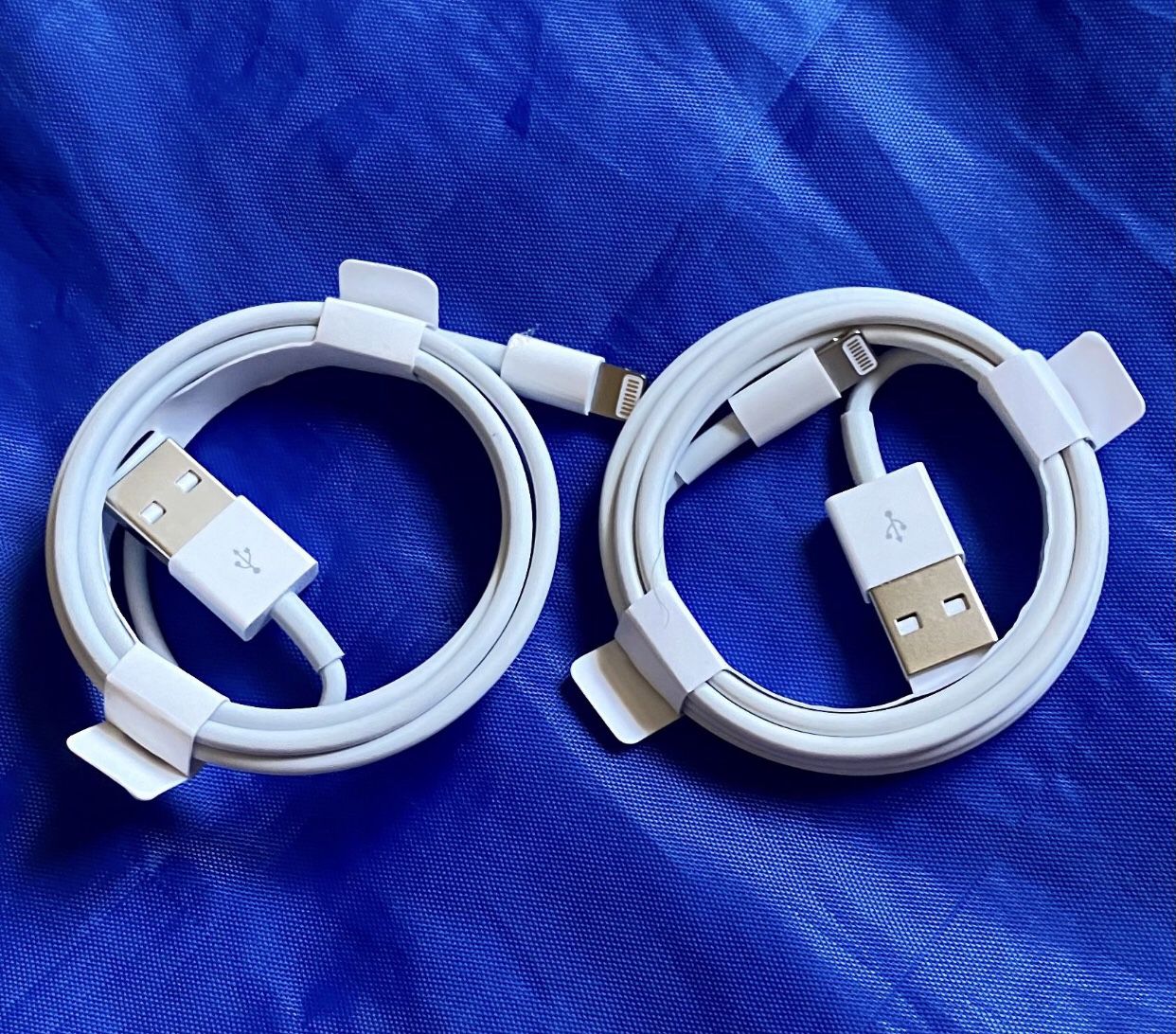 2X - Apple  OEM Lightning Sync & Charger Cable - FREE SHIPPING - for iPhone iPad & iPOD
