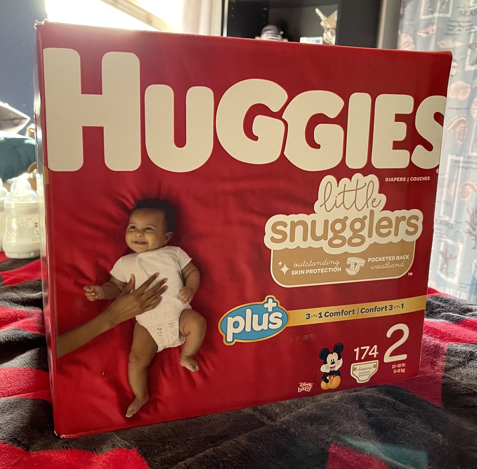 Huggies Little Snugglers Diapers Size 2