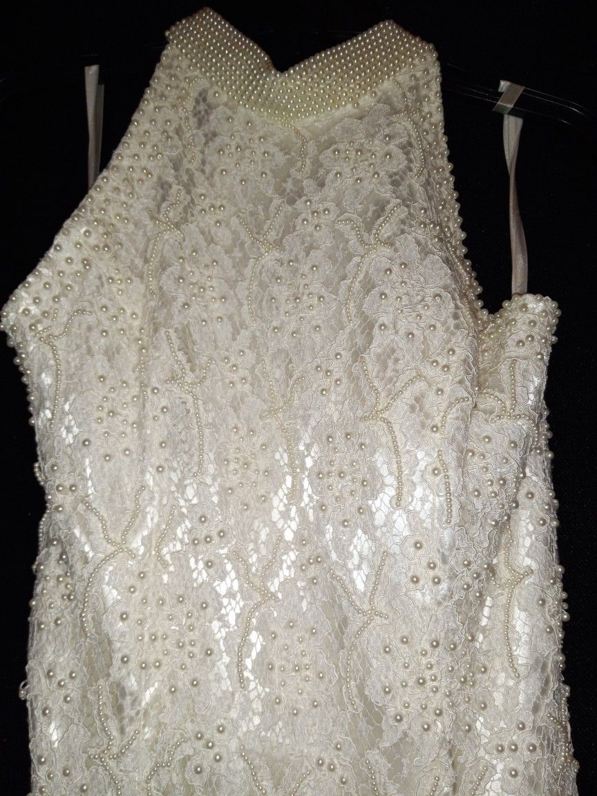 Pearl Wedding Dress By St. Tropez