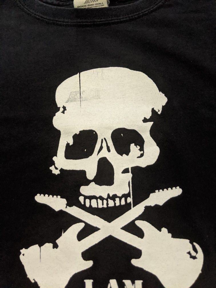 Ladies. Small. Youth. Extra Large. Official Rock N Roll Hall of Fame shirt. "I am the future of Rock and Roll"