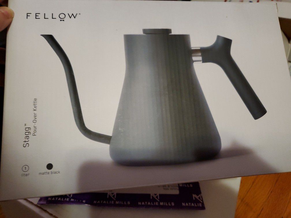 Fellow Stagg Pour-Over Kettle Stove Top Black Brand New