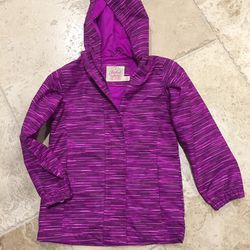 Purple&pink Rain Jacket (Little Girls Size 4/5) Thumbnail