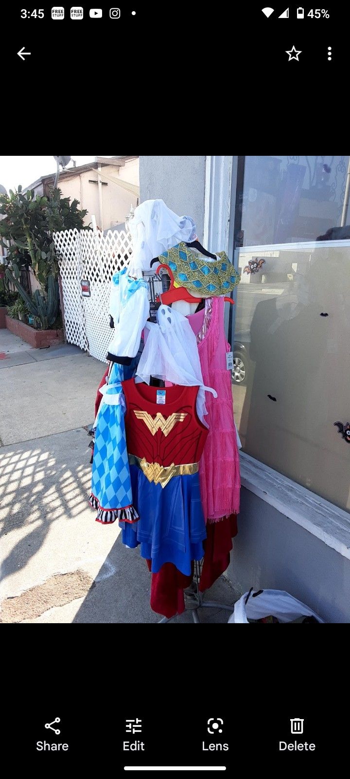 10 dollers Halloween costumes going fast get them why they last