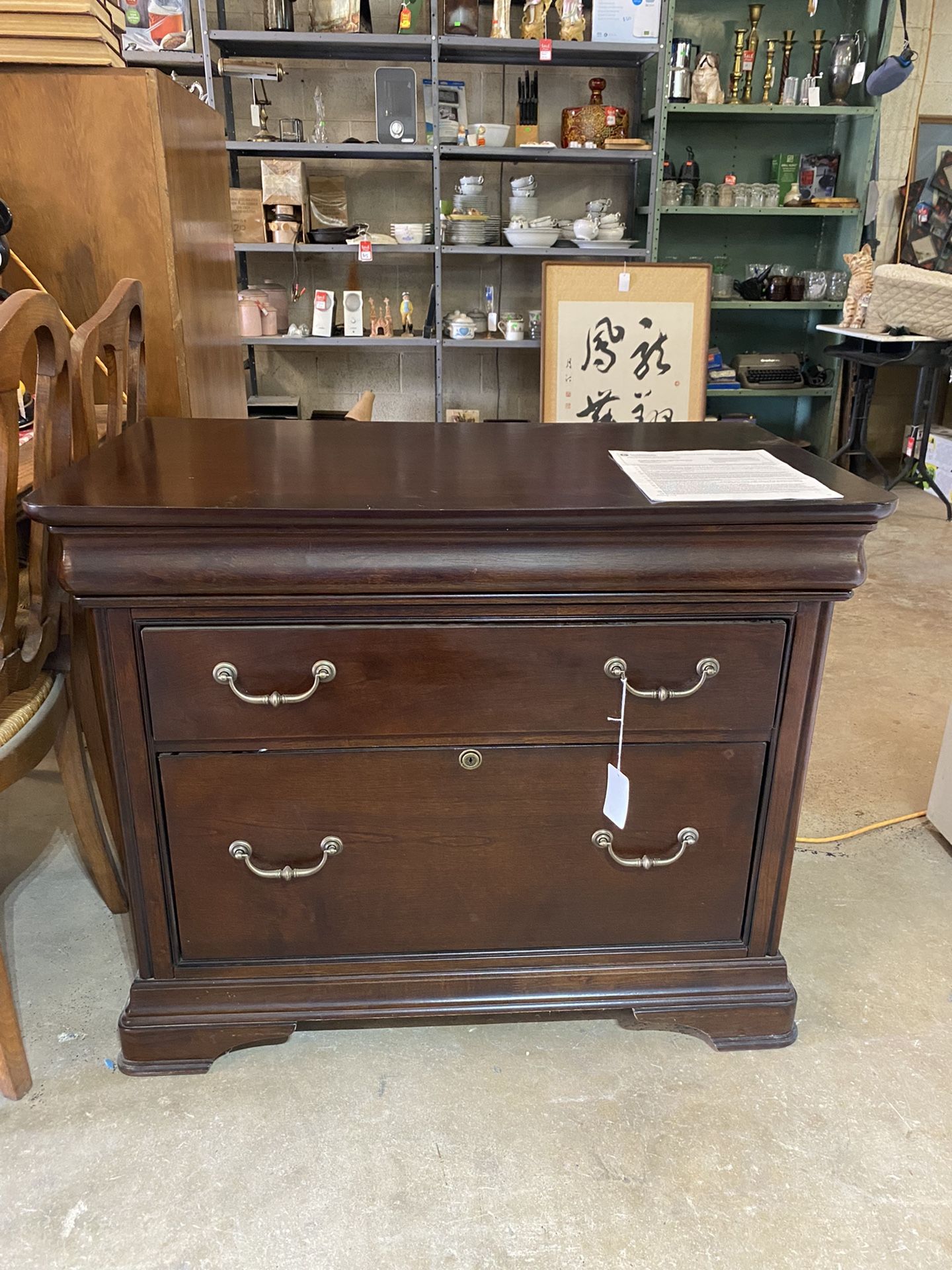 Wood Filing Cabinet Dresser
