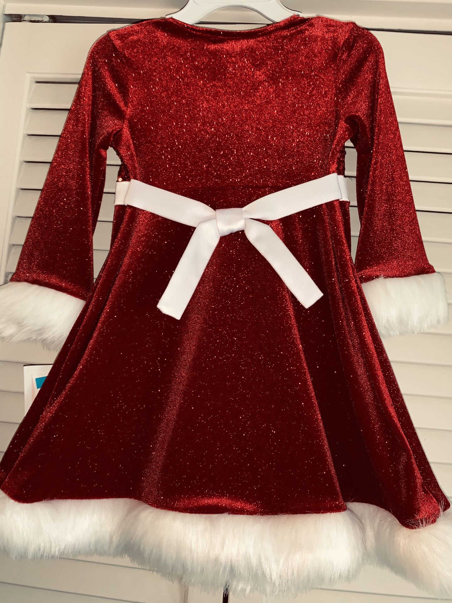 Bonnie Jean Christmas Santa Dress-24M Brand New