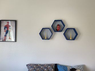 Wall decor/ honeycomb shelf Thumbnail