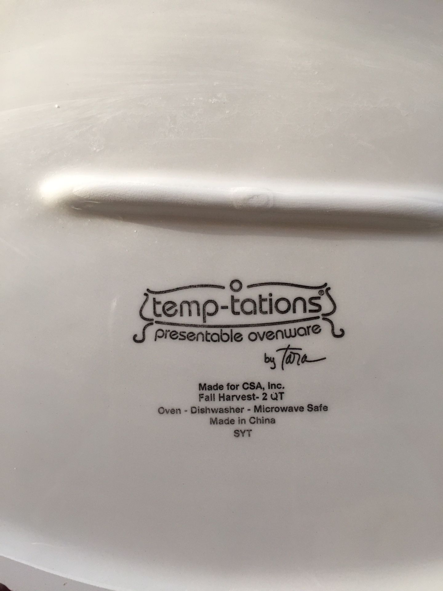 Temptations Fall Harvest Oval Baker & Muffin Pan