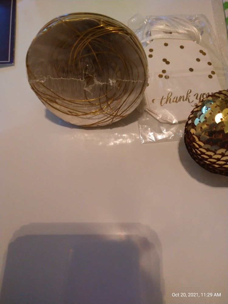 Party Supplies Gold & Green bachelorette,