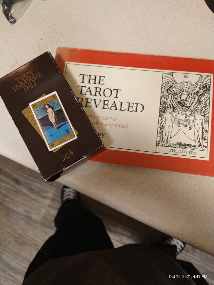Tarot Cards And The tarot Revealed Book. 