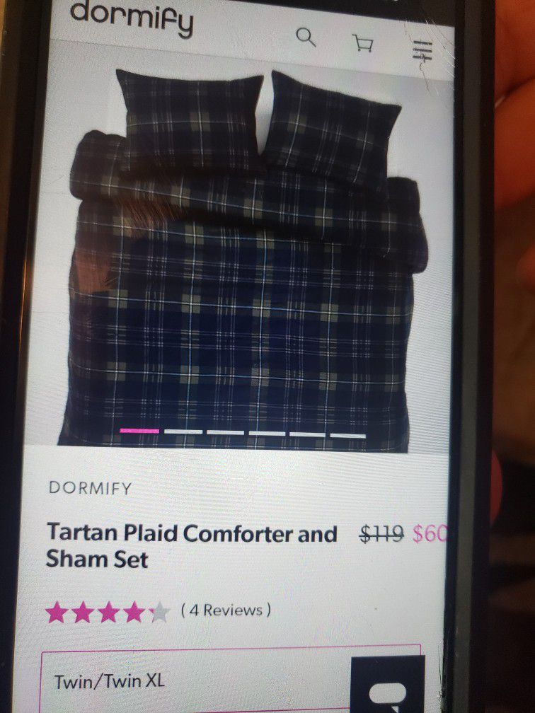 Comfortable Comforter New Never Used  Twin / XTL 