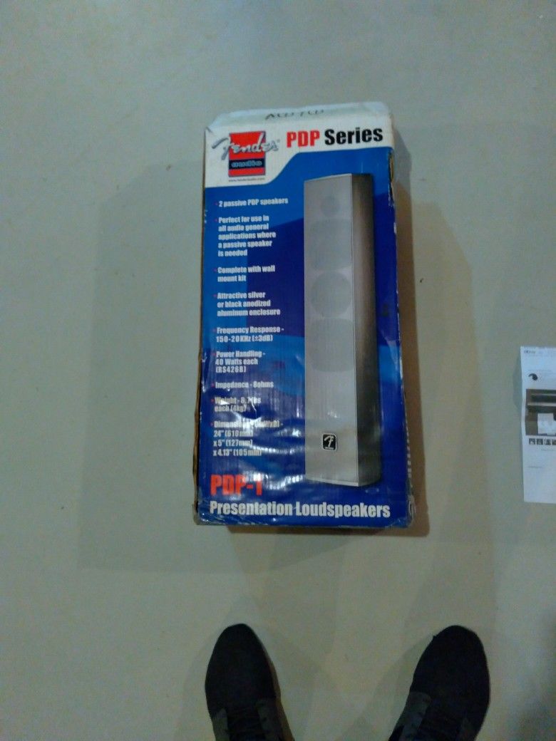 Fender P D P Series Speakers