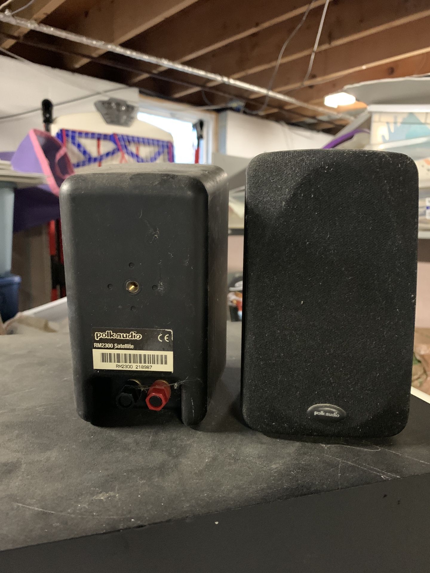 Polk Speakers and Powered Sub