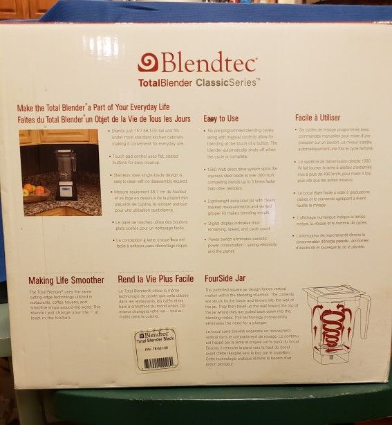 BLENDTEC BLENDER, CLASSIC SERIES