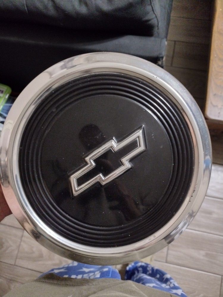 Vintage Chevy Center Caps (Set Of 4)
