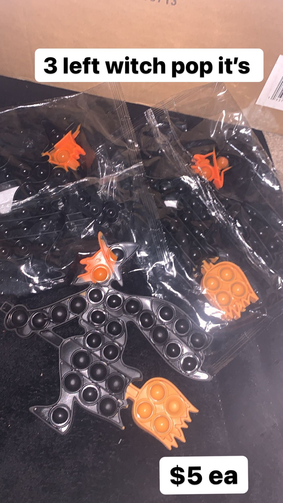 Halloween Pop Itβ (3 Witches Only )