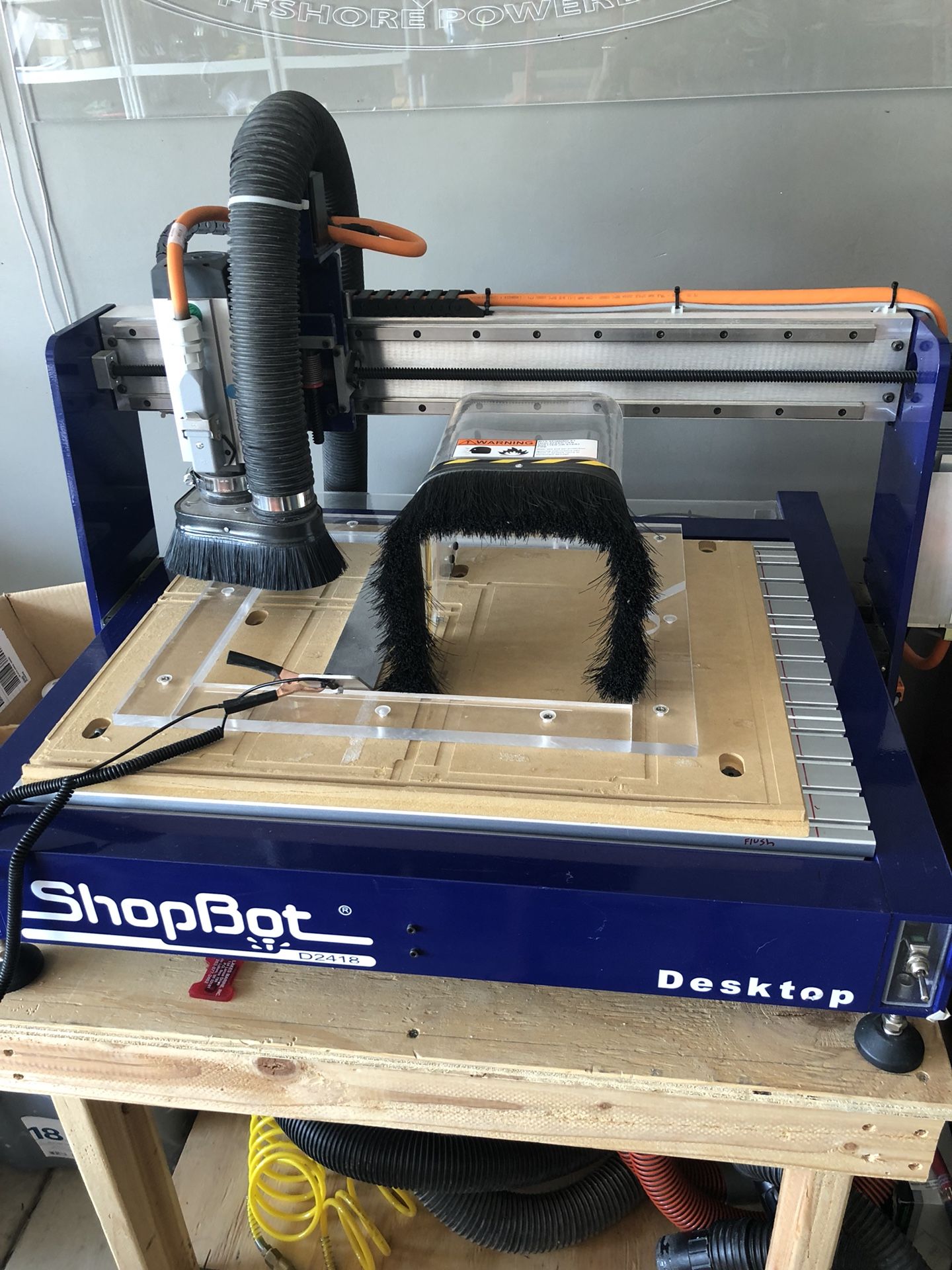 Shopbot D2418 desktop CNC machine, 1 HP spindle for Sale in Plainfield