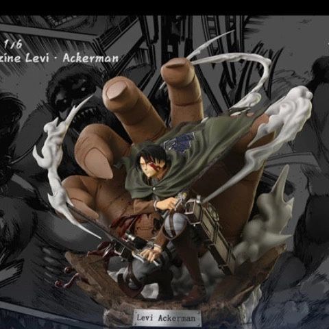 Mikasa Ackerman Resin Figures Levi Attack On Titan