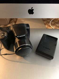 Canon PowerShot SX420 IS Optical Zoom Digital Camera - Black - Canon Camera Thumbnail