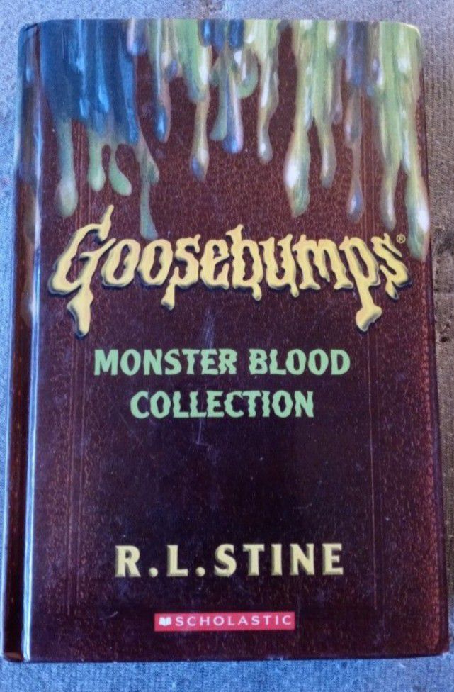 Goosebumps Books By R.L. Stine, Fifteen Miscellaneous Soft Cover Books, And One Hardcover Monster Blood Collection Book