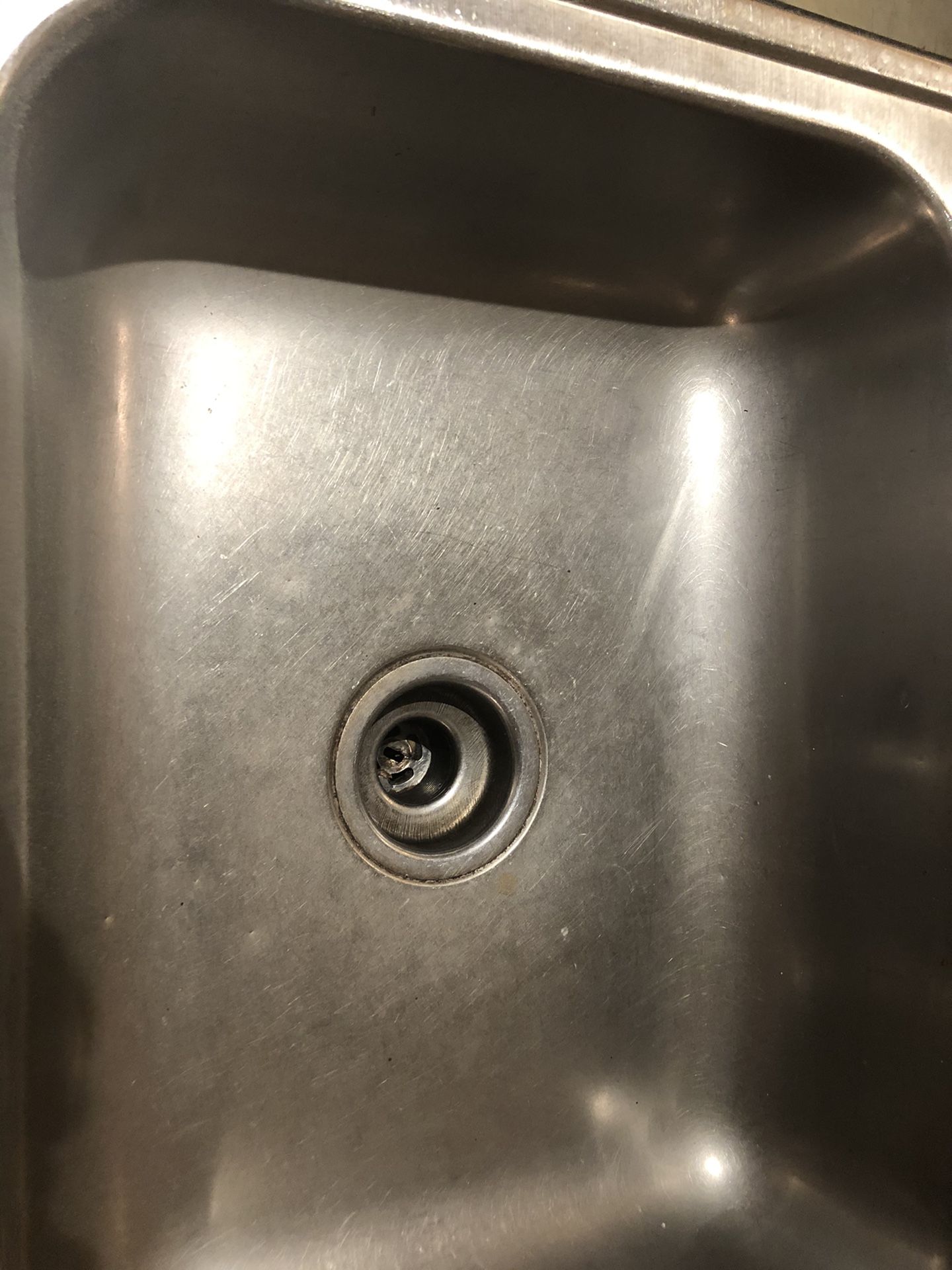 Kitchen sink and new faucet